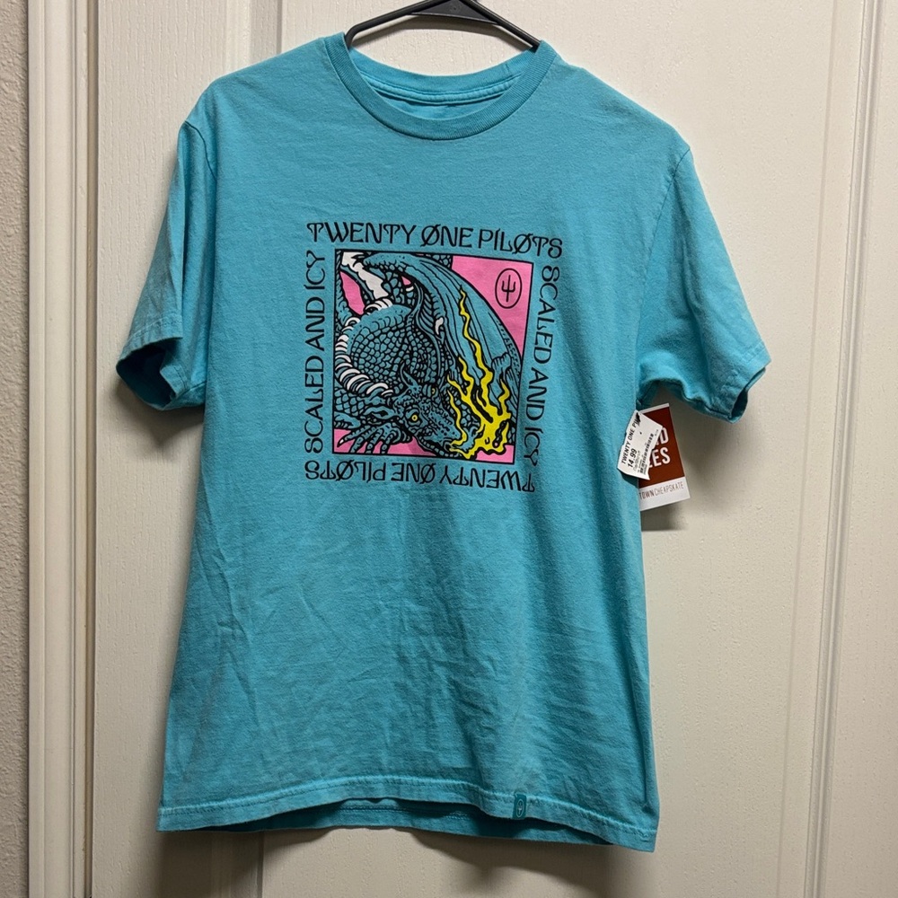 Twenty One Pilots Blue Graphic Tee